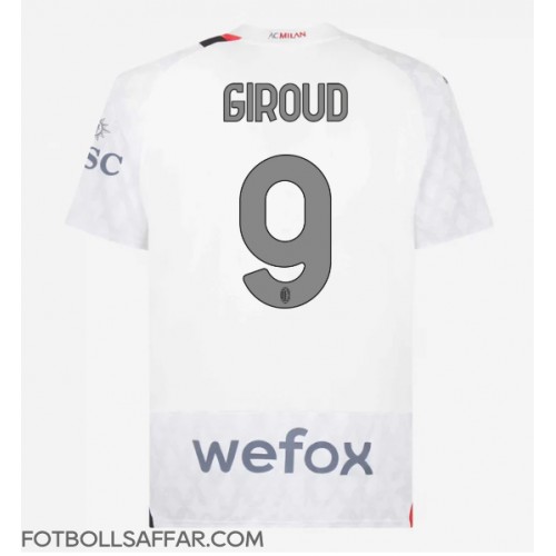 AC Milan Olivier Giroud #9 Bortatröja 2023-24 Kortärmad